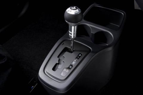 Alloy shift knob for Mitsubishi Mirage, fitted to automatic shifter