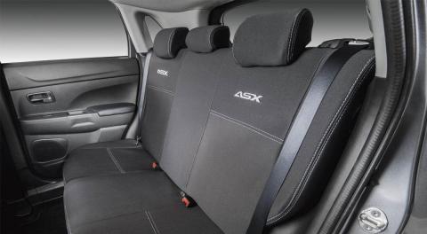 Neoprene rear seat covers for Mitsubishi ASX
